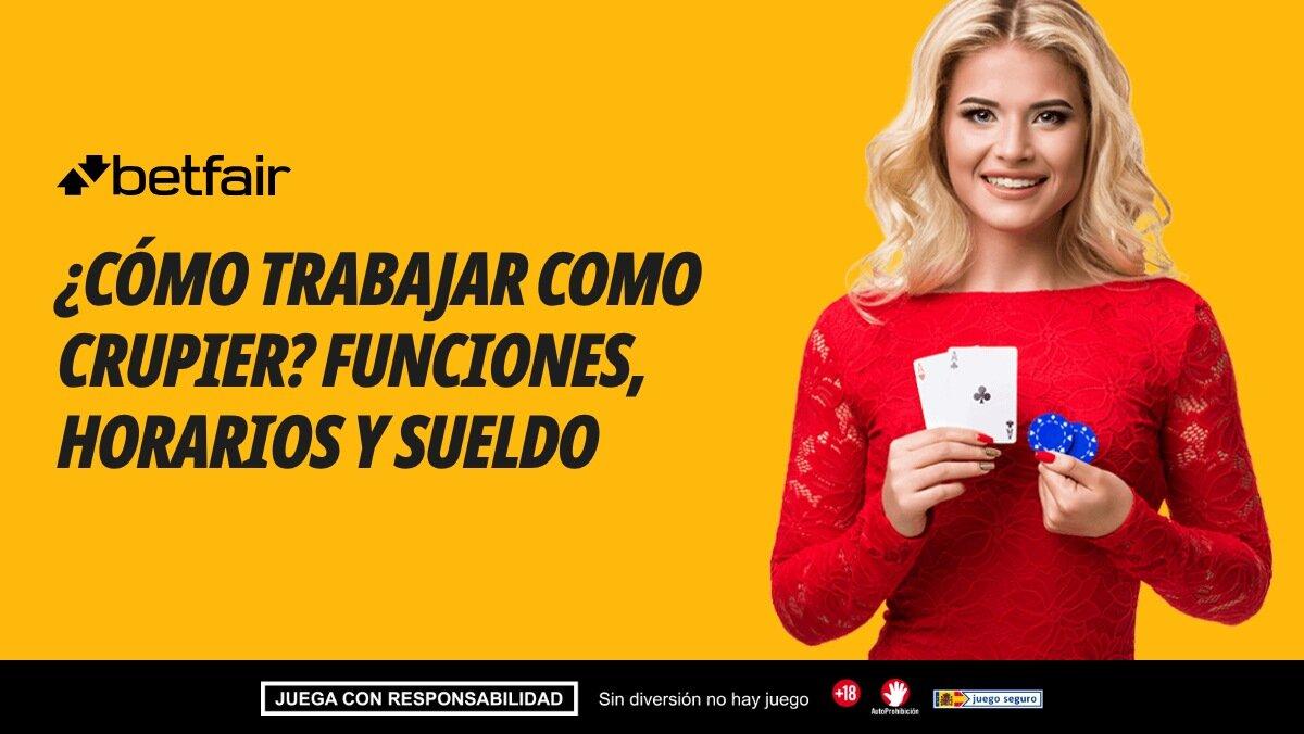 ¿Cómo trabajar como crupier? Funciones, horarios y sueldo