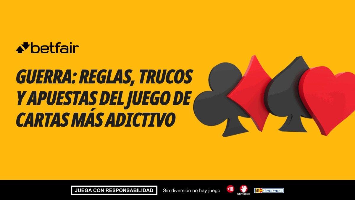 Guerra: Reglas, trucos y apuestas del juego de cartas más adictivo