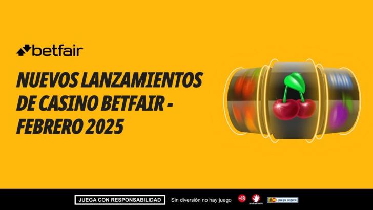 Betfair Casino: Nuevos lanzamientos de juegos en febrero