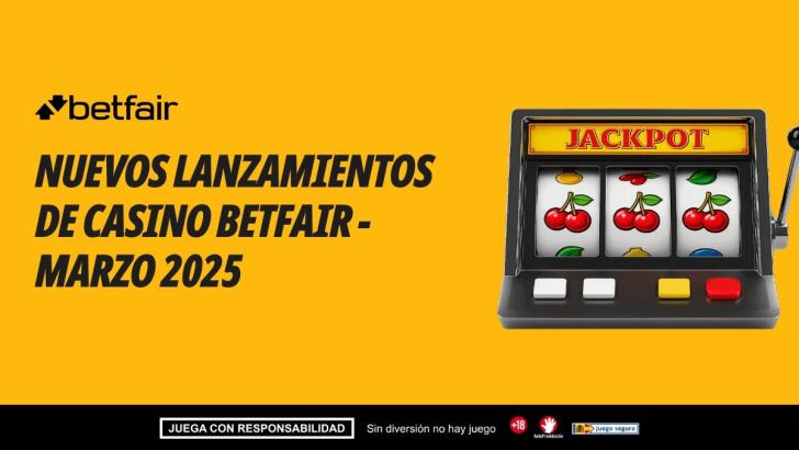 Betfair Casino: Nuevos lanzamientos de juegos en marzo