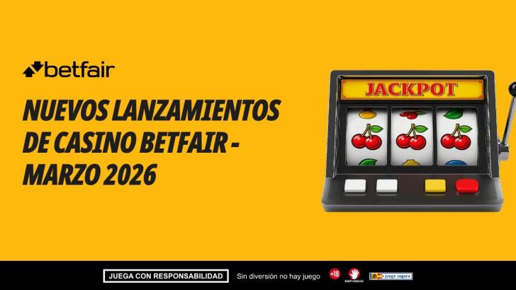 Betfair Casino: Nuevos lanzamientos de juegos en marzo 2026