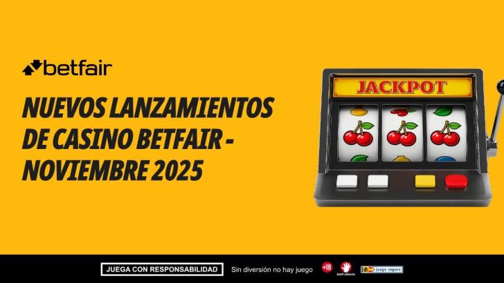 Betfair Casino: Nuevos lanzamientos de juegos en noviembre