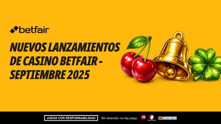 Betfair Casino: Nuevos lanzamientos de juegos en septiembre