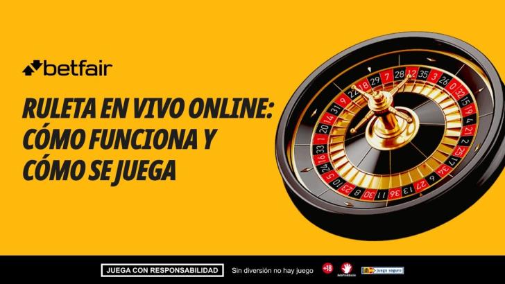 Ruleta en vivo online: Cómo funciona y Cómo se juega
