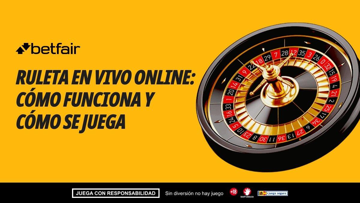 Ruleta en vivo online: Cómo funciona y Cómo se juega