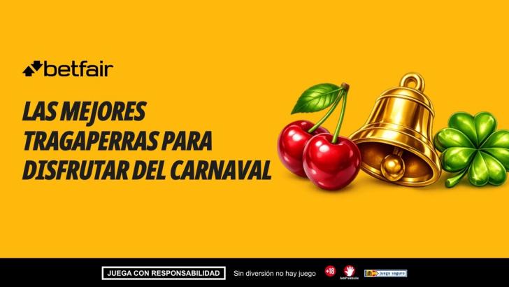 Las 4 mejores slots de Betfair Casino para Carnaval