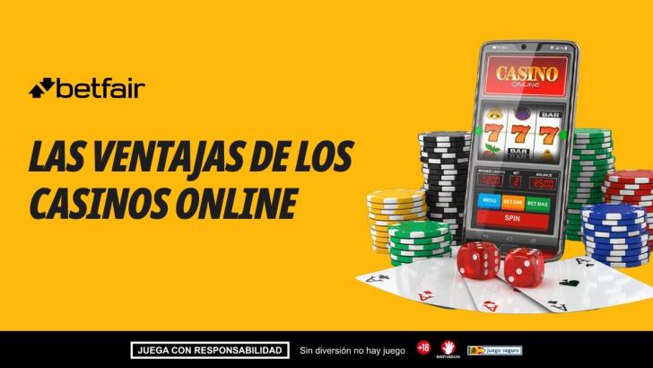 7 ventajas de los casinos online